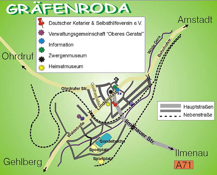 Stadtplan Gräfenroda